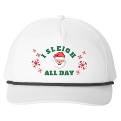 Snapback Five-Panel Rope Hat