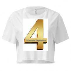 Ladies Festival Cali Crop Top Tee