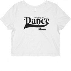 Ladies Slim Fit Crop Top Tee