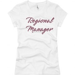 Wife - regional manager
