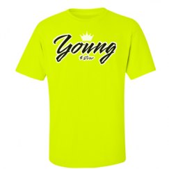 Unisex Ultra Cotton Safety Neon Crewneck Tee