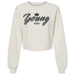 Women's Raglan Pullover Fleece