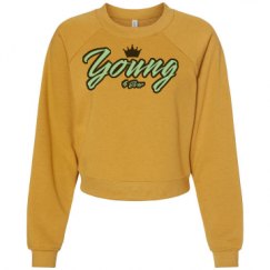 Women's Raglan Pullover Fleece