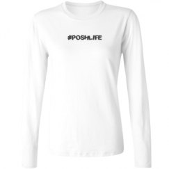 Ladies Relaxed Fit Basic Long Sleeve Tee