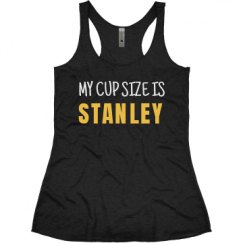 Ladies Slim Fit Super Soft Racerback Triblend Tank