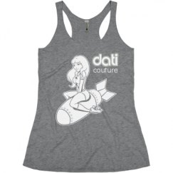 Ladies Slim Fit Super Soft Racerback Triblend Tank