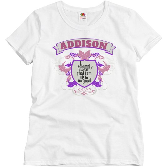 Addison up to no good Addison up to no good