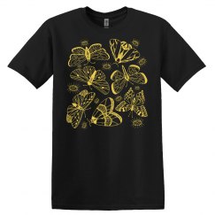 Acid Art Spiritual Butterflies and Third Eyes