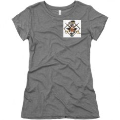 Ladies Slim Fit Super Soft Triblend Tee