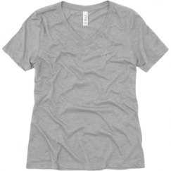 Ladies Relaxed Fit V-Neck Tee