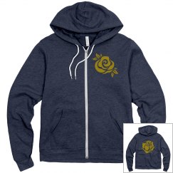Golden rose hoodie