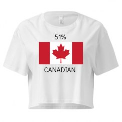 Ladies Festival Cali Crop Top Tee