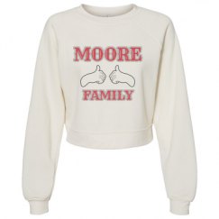 Women's Raglan Pullover Fleece