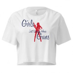 Ladies Festival Cali Crop Top Tee