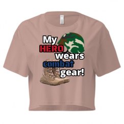 Ladies Festival Cali Crop Top Tee