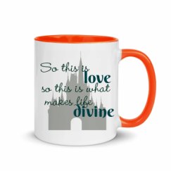 11oz Ceramic Mug with Color Inside