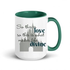 15oz Ceramic Mug with Color Inside