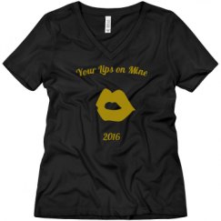 Ladies Relaxed Fit V-Neck Tee