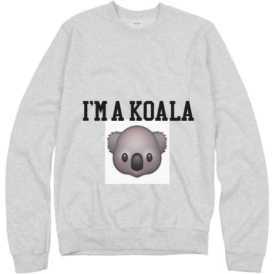 Adorable Koala crewneck.