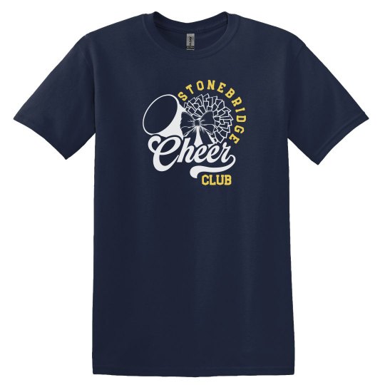 Adult Cheer Club tee