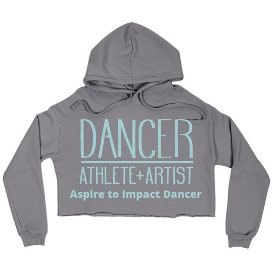 Adult Crop Hoodie DANCER Adult Crop Hoodie DANCER