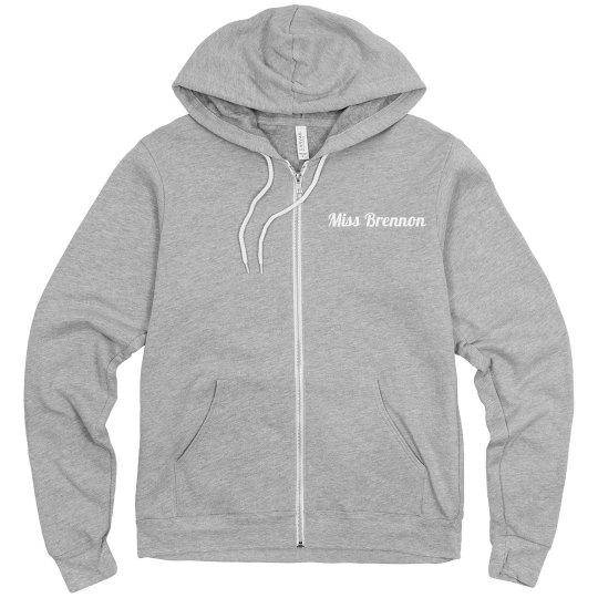 Adult Grey Zip Up Legacy Hoodie Adult Grey Zip Up Legacy Hoodie