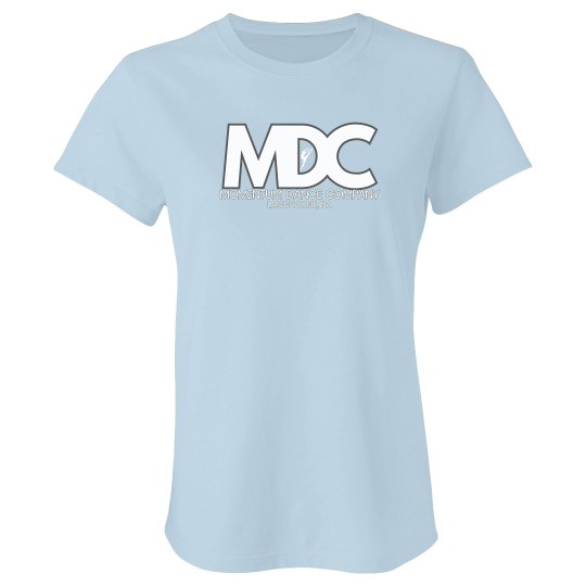 Adult MDC light blue tee