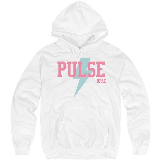 Adult white hoodie 