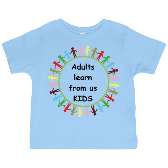 Adults learn from kids