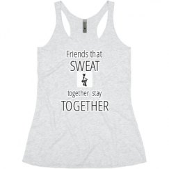 Ladies Slim Fit Super Soft Racerback Triblend Tank