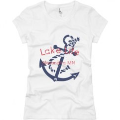 Ladies Slim Fit Basic Promo Jersey Tee
