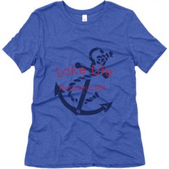 Ladies Relaxed Fit Super Soft Triblend Tee