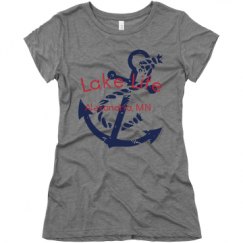 Ladies Slim Fit Super Soft Triblend Tee