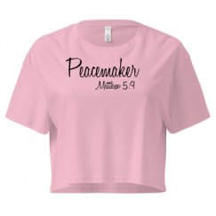 Ladies Festival Cali Crop Top Tee