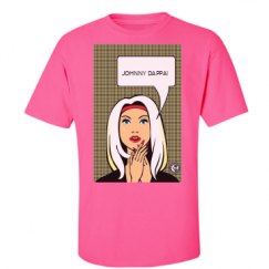 Unisex Ultra Cotton Safety Neon Crewneck Tee