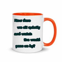 11oz Ceramic Mug with Color Inside