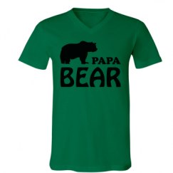 Unisex V-Neck Jersey Tee