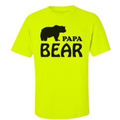 Unisex Ultra Cotton Safety Neon Crewneck Tee