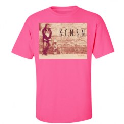 Unisex Ultra Cotton Safety Neon Crewneck Tee