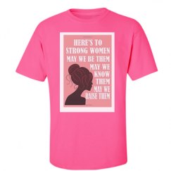 Unisex Ultra Cotton Safety Neon Crewneck Tee