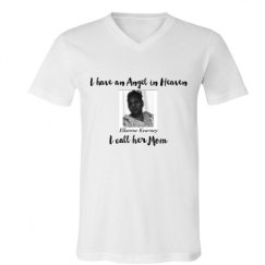 Unisex V-Neck Jersey Tee