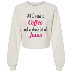 Women's Raglan Pullover Fleece