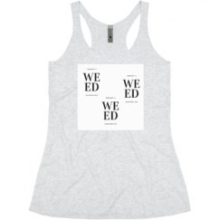 Ladies Slim Fit Super Soft Racerback Triblend Tank