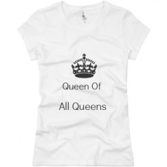 Ladies Slim Fit Basic Promo Jersey Tee