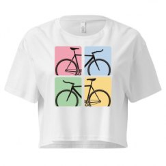 Ladies Festival Cali Crop Top Tee