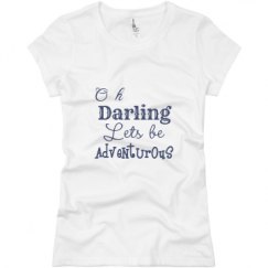 Ladies Slim Fit Basic Promo Jersey Tee