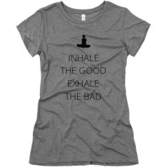 Ladies Slim Fit Super Soft Triblend Tee