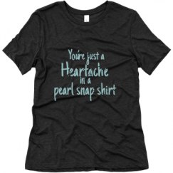 Ladies Relaxed Fit Super Soft Triblend Tee