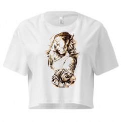 Ladies Festival Cali Crop Top Tee