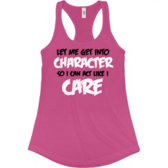 Ladies Slim Fit Racerback Tank Top